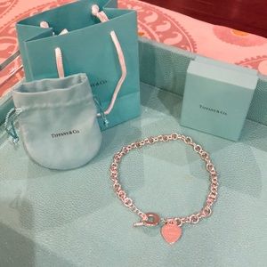 Return to Tiffany Heart Toggle Necklace